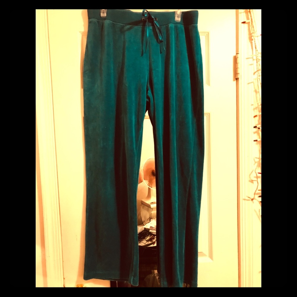 New York Laundry Deep Teal Lounge Pants - Picture 1 of 5